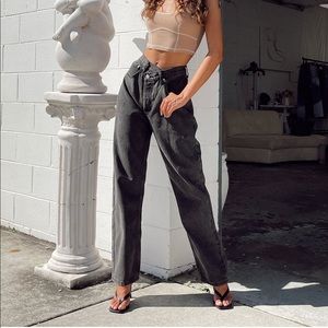 Princess Polly Holly Asymmetric Jeans